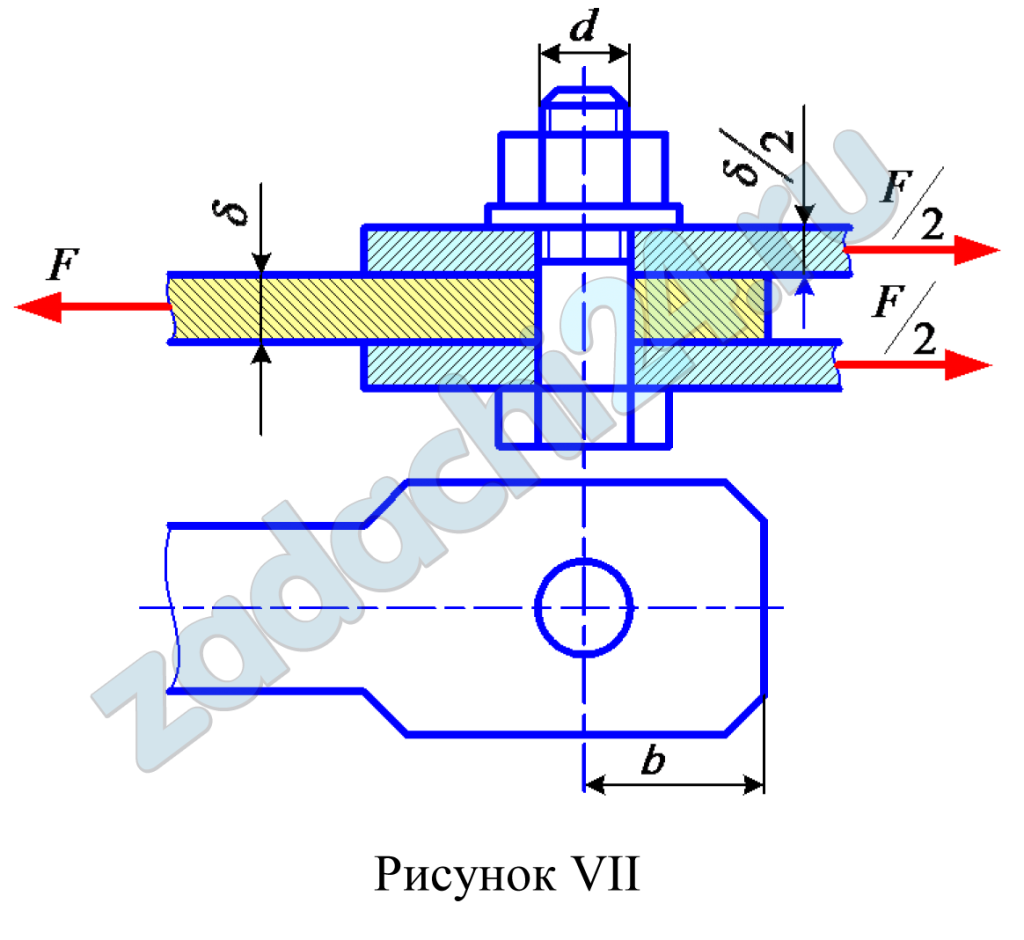 Срез механика. Срез и смятие. Срез и смятие болта. Болтовое соединение проушин. Диаметр смятия болта.